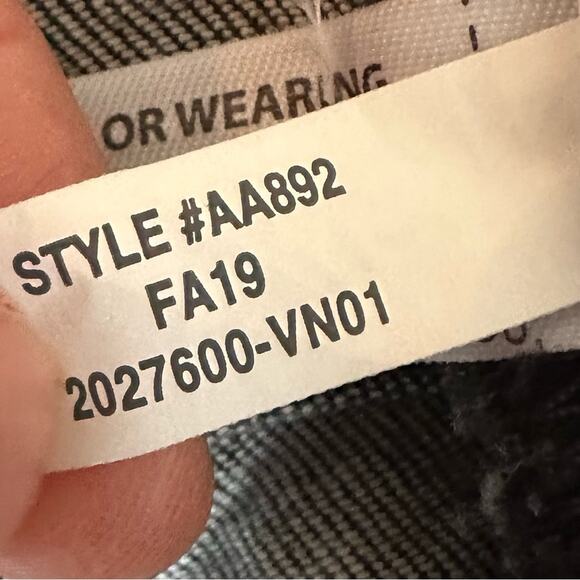 Madewell The Perfect Vintage Crop Jean Size 25 in Sumner Wash Style AA892 Casual - Picture 9 of 13